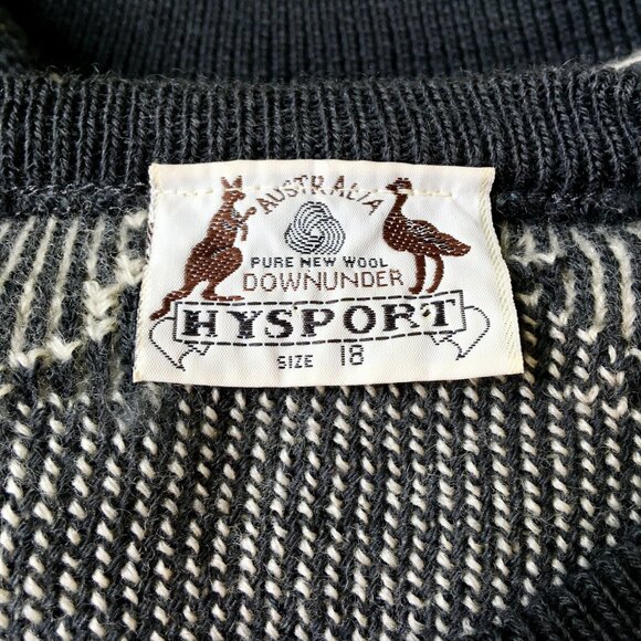 Vintage Koala Novelty Wool Knit Sweater - Made in Australia - Picture 4 of 5